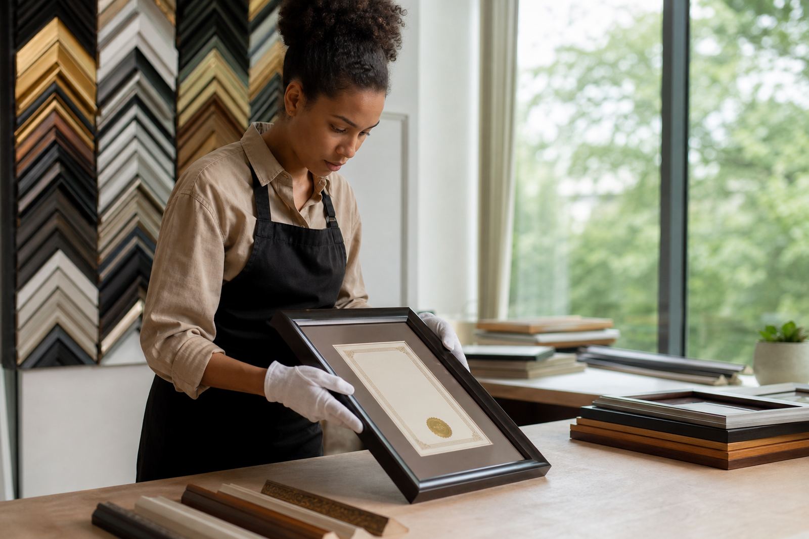Certificate Framing Tips