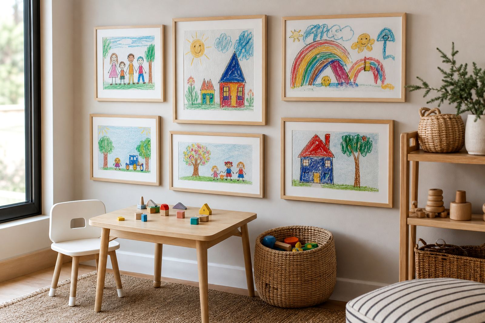 Kids Art Display