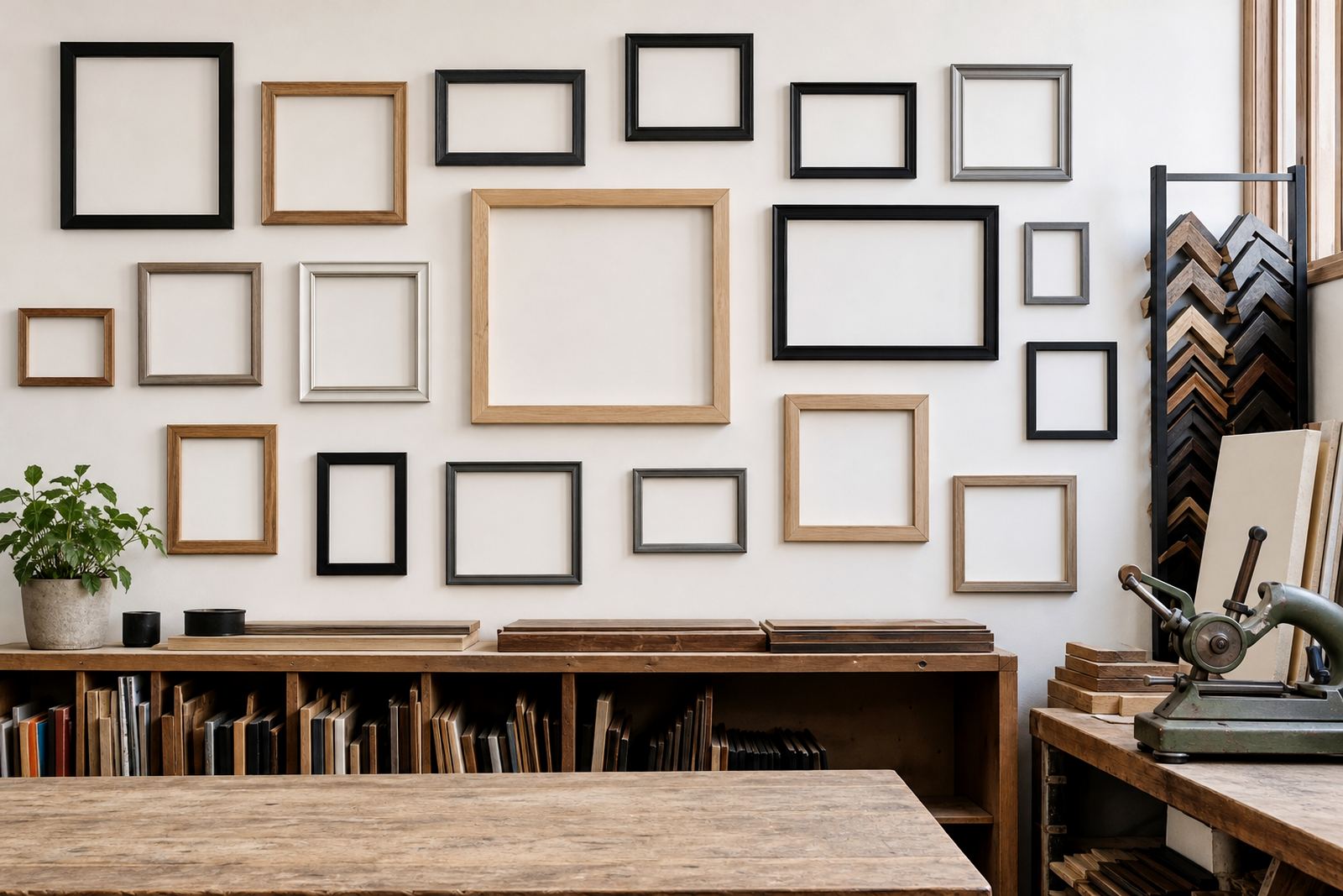 Mix Frame Finishes