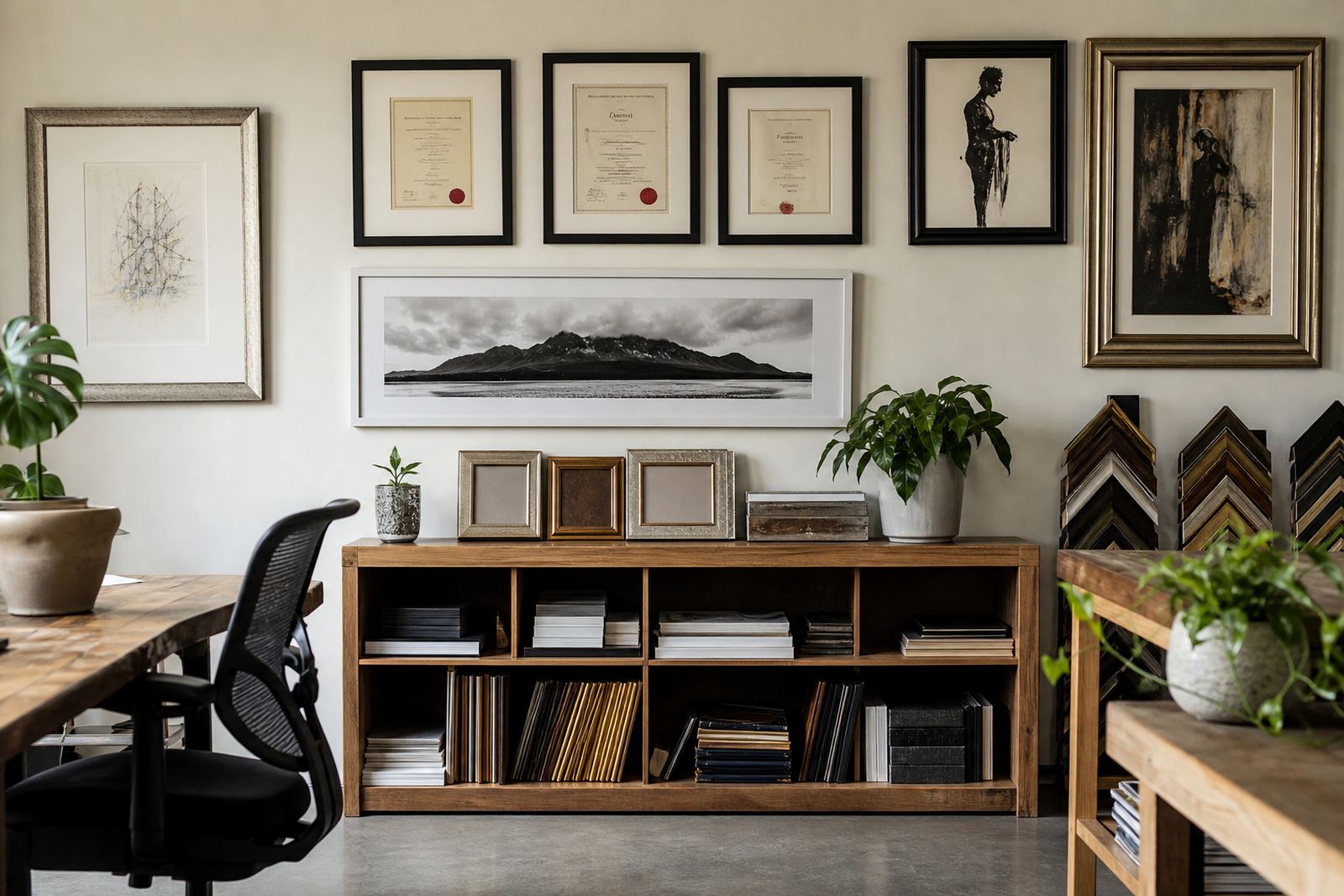 Office Wall Framing