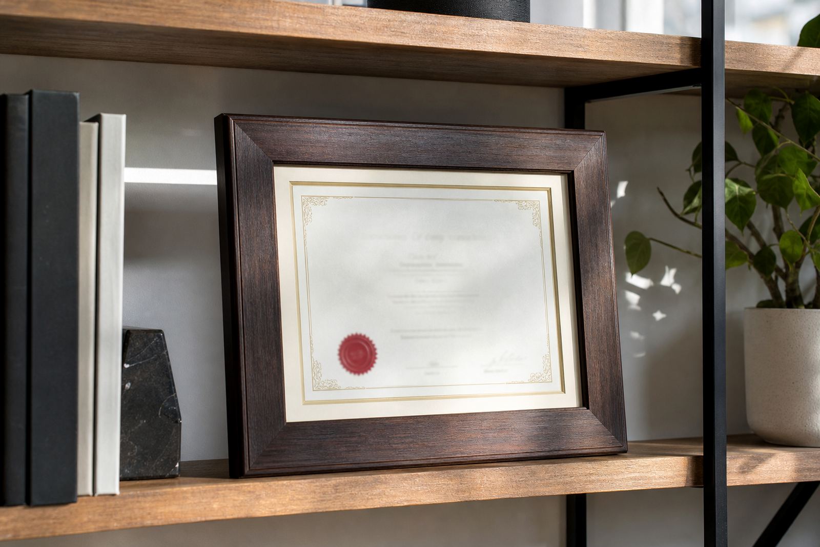 Certificate Frames
