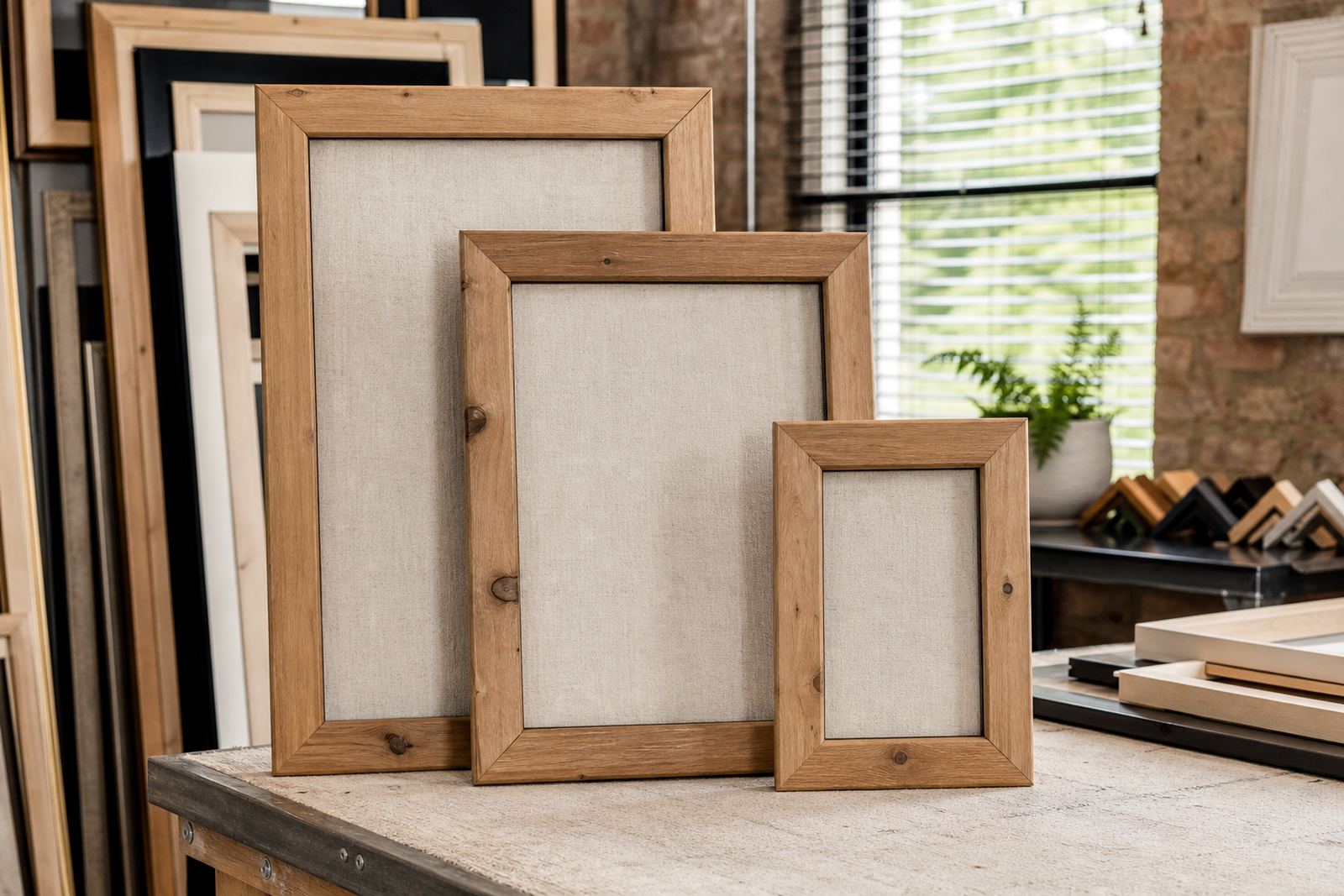 Natural Wood Frames