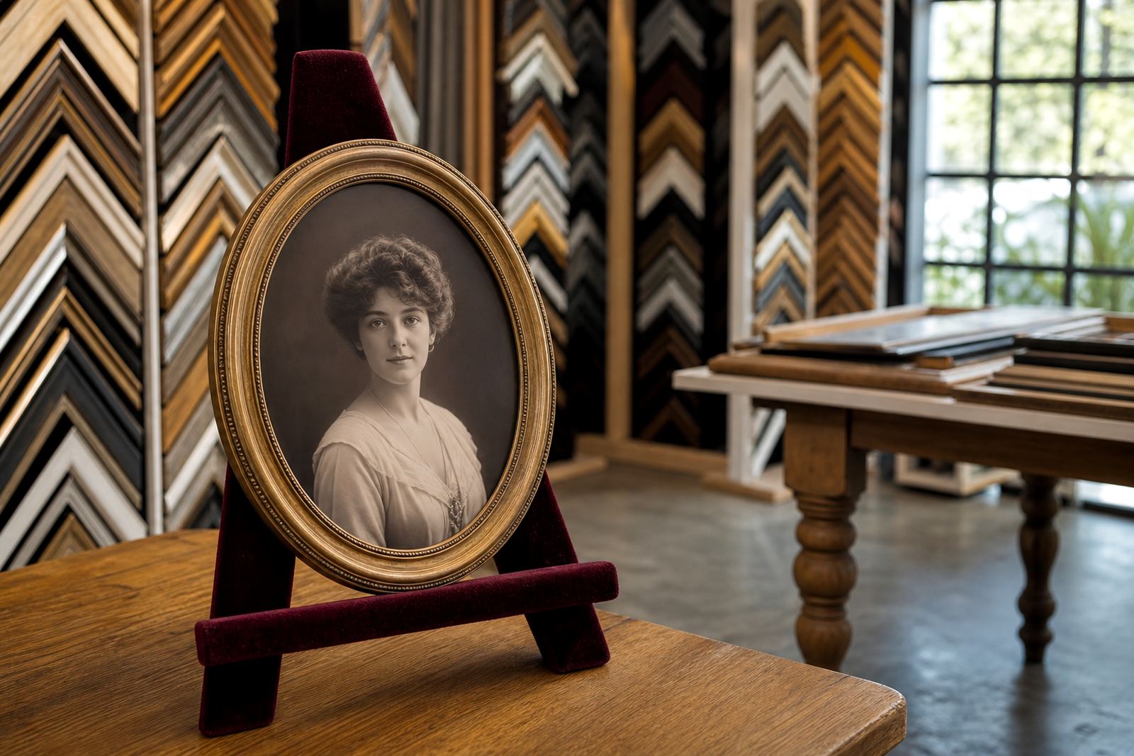 Oval Picture Frames
