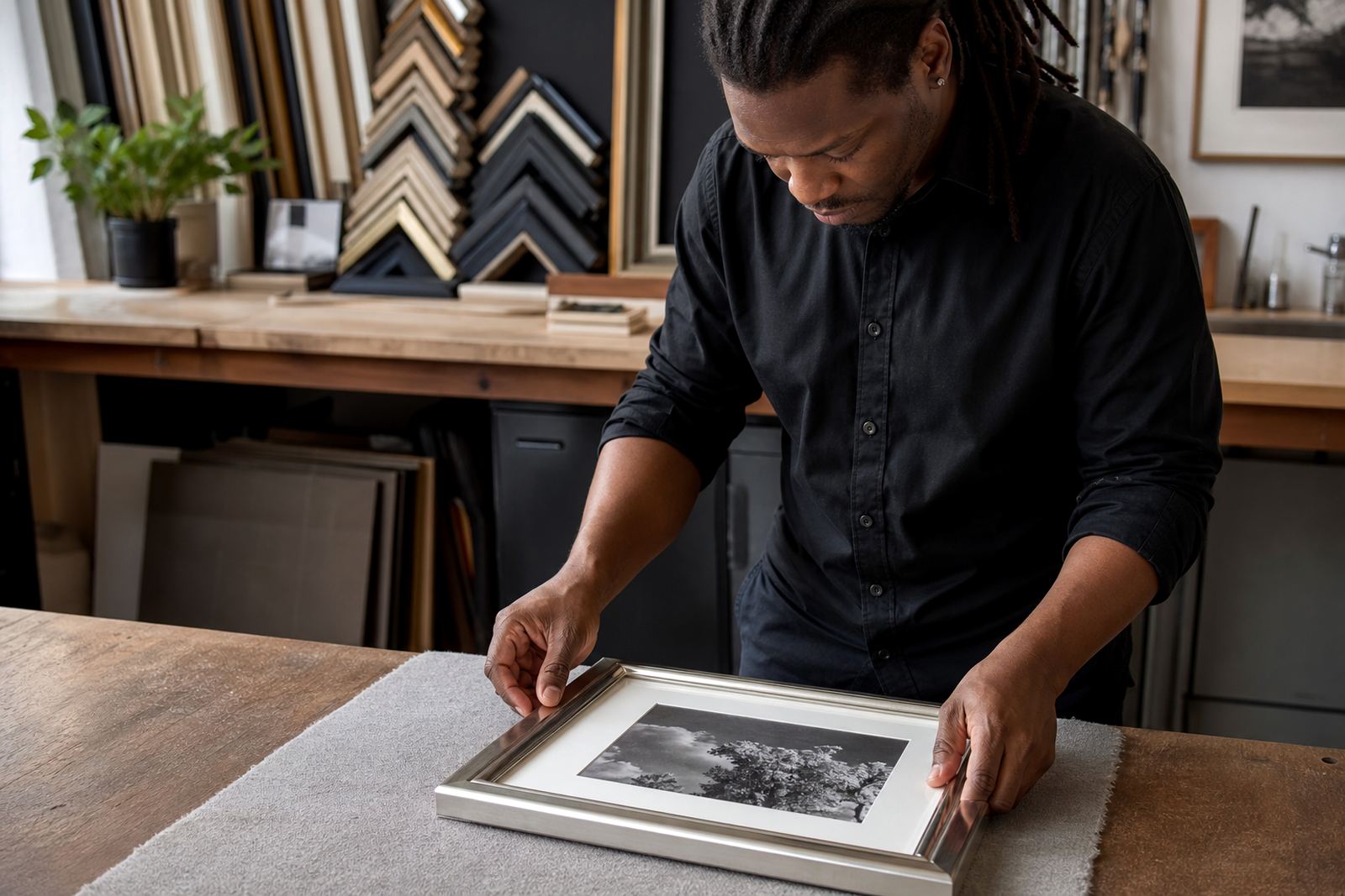 Silver Finish Frames