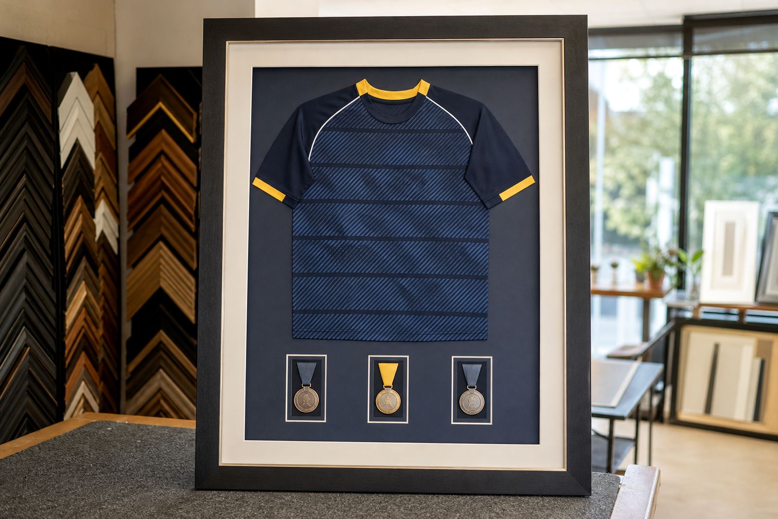 Sports Memorabilia Frames