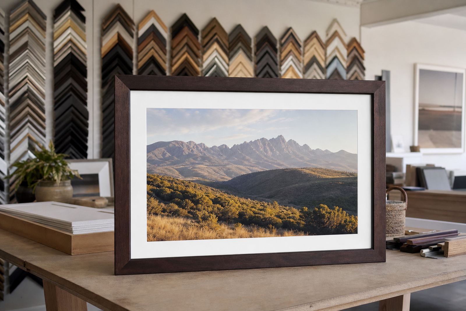 Walnut Picture Frames
