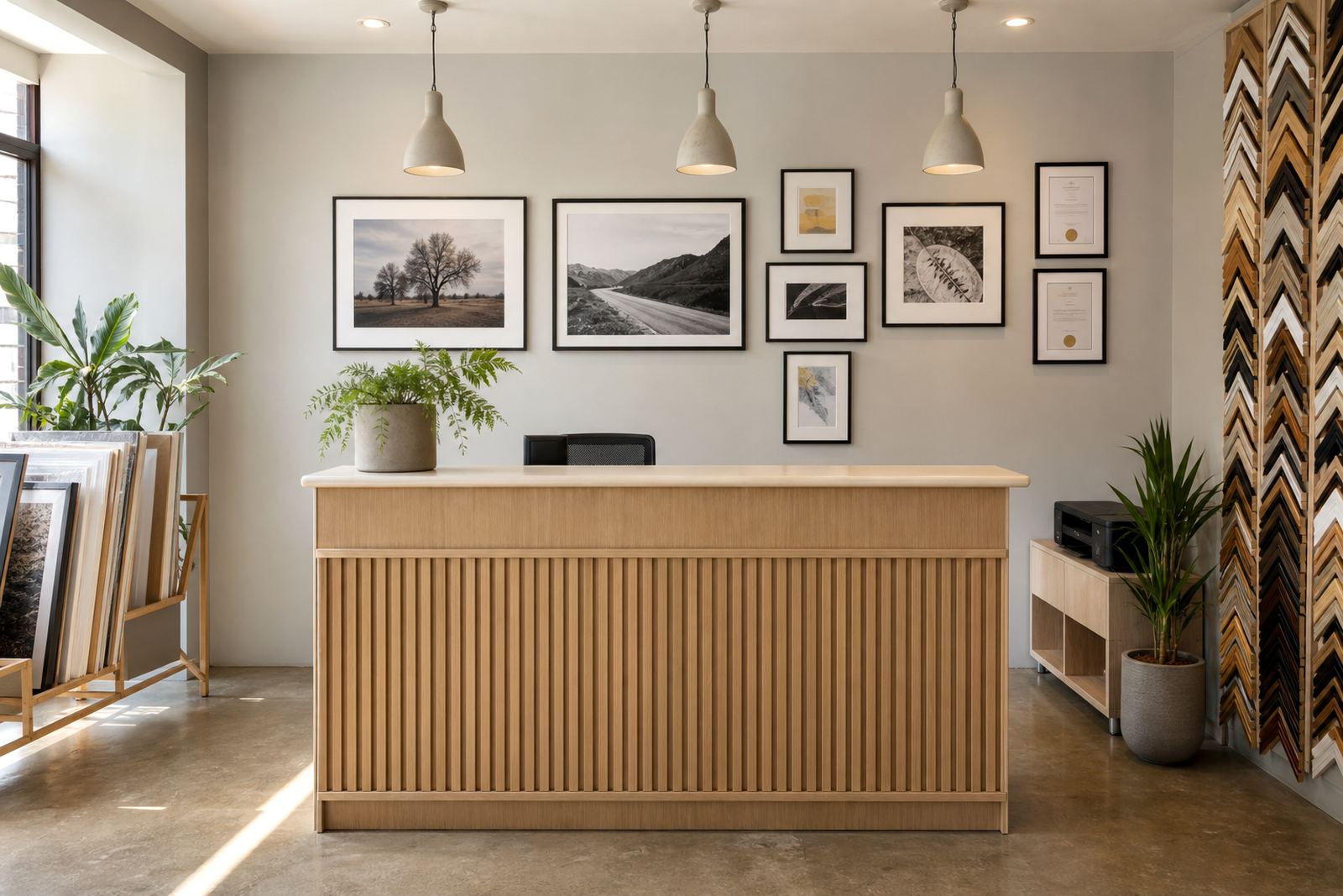 Framing For Offices