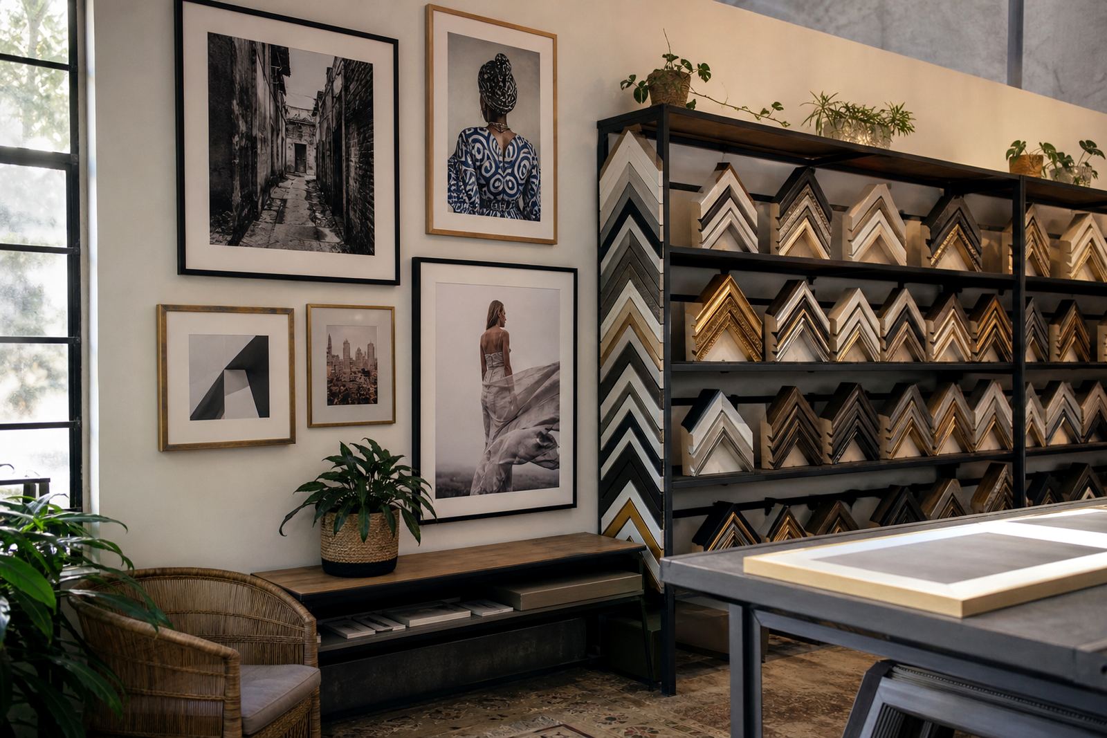 Framing For Retail Spaces
